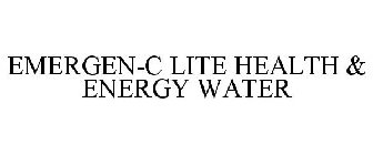 EMERGEN-C LITE HEALTH & ENERGY WATER