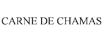 CARNE DE CHAMAS