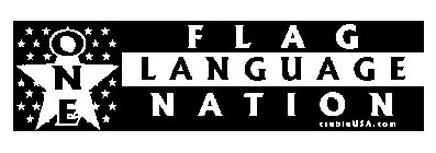 ONE FLAG LANGUAGE NATION TRUBLUUSA.COM