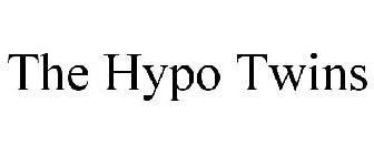 THE HYPO TWINS
