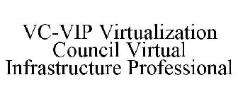 VC-VIP VIRTUALIZATION COUNCIL VIRTUAL INFRASTRUCTURE PROFESSIONAL