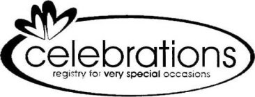 CELEBRATIONS REGISTRY FOR VERY SPECIAL OCCASIONS