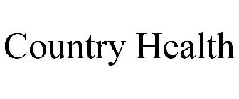 COUNTRY HEALTH