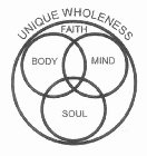 UNIQUE WHOLENESS FAITH BODY MIND SOUL