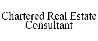 CHARTERED REAL ESTATE CONSULTANT