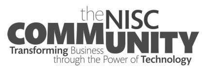THE NISC COMMUNITY TRANSFORMING BUSINESS THROUGH THE POWER OF TECHNOLOGY
