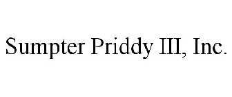 SUMPTER PRIDDY III, INC.