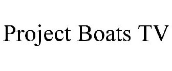 PROJECT BOATS TV