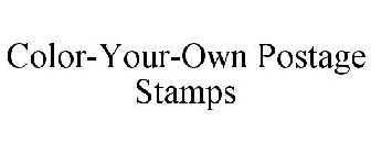 COLOR-YOUR-OWN POSTAGE STAMPS