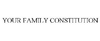 YOUR FAMILY CONSTITUTION