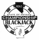 RENO STATE OF NEVADA CHAMPIONSHIP POKER GSR