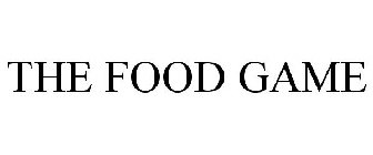 THE FOOD GAME