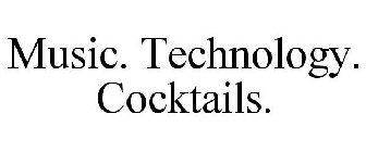 MUSIC. TECHNOLOGY. COCKTAILS.