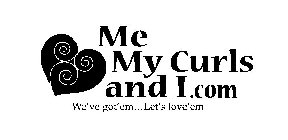 ME MY CURLS AND I.COM WE'VE GOTT'EM...LET'S LOVE'EM