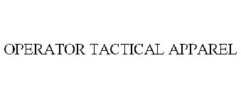 OPERATOR TACTICAL APPAREL