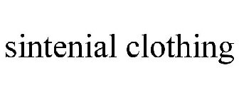 SINTENIAL CLOTHING