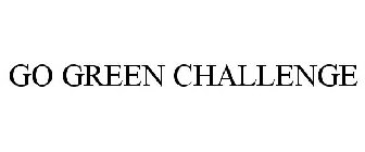 GO GREEN CHALLENGE