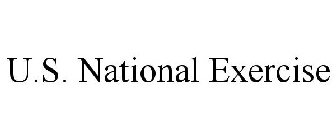 U.S. NATIONAL EXERCISE