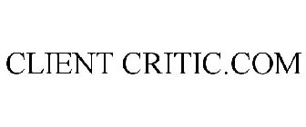 CLIENT CRITIC.COM