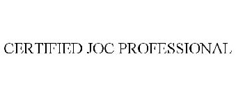 CERTIFIED JOC PROFESSIONAL