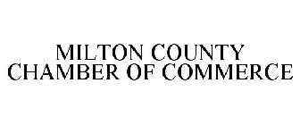 MILTON COUNTY CHAMBER OF COMMERCE