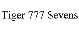 TIGER 777 SEVENS