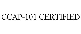 CCAP-101 CERTIFIED