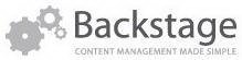BACKSTAGE CONTENT MANAGEMENT MADE SIMPLE
