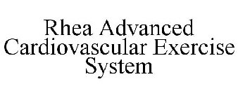 RHEA ADVANCED CARDIOVASCULAR EXERCISE SYSTEM