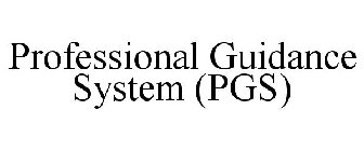 PROFESSIONAL GUIDANCE SYSTEM (PGS)