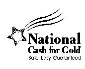 NATIONAL CASH FOR GOLD SAFE, EASY, GUARANTEED