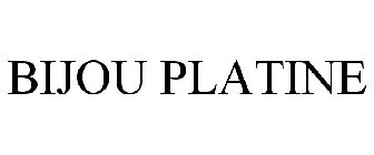 BIJOU PLATINE