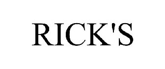 RICK'S