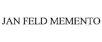 JAN FELD MEMENTO