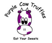PURPLE COW TRUFFLES EAT YOUR SWEETS