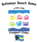 BAHAMAS BEACH BUMS, 6 LITTLE CRABS, FREEPORT CRABS