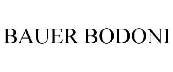 BAUER BODONI