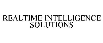 REALTIME INTELLIGENCE SOLUTIONS