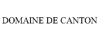 DOMAINE DE CANTON