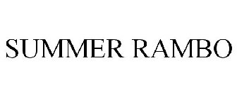 SUMMER RAMBO