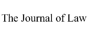 THE JOURNAL OF LAW