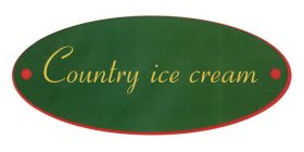 COUNTRY ICE CREAM