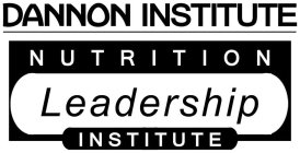DANNON INSTITUTE NUTRITION LEADERSHIP INSTITUTE