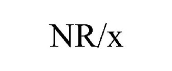 NR/X