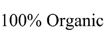 100% ORGANIC