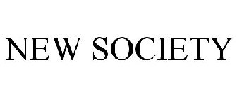 NEW SOCIETY