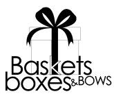 BASKETS BOXES & BOWS
