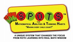 SPOTS FOR MATHEMATICAL ABILITIES & THINKING HABITS 