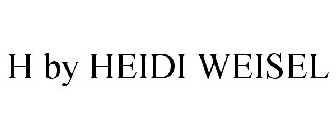H BY HEIDI WEISEL