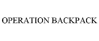 OPERATION BACKPACK